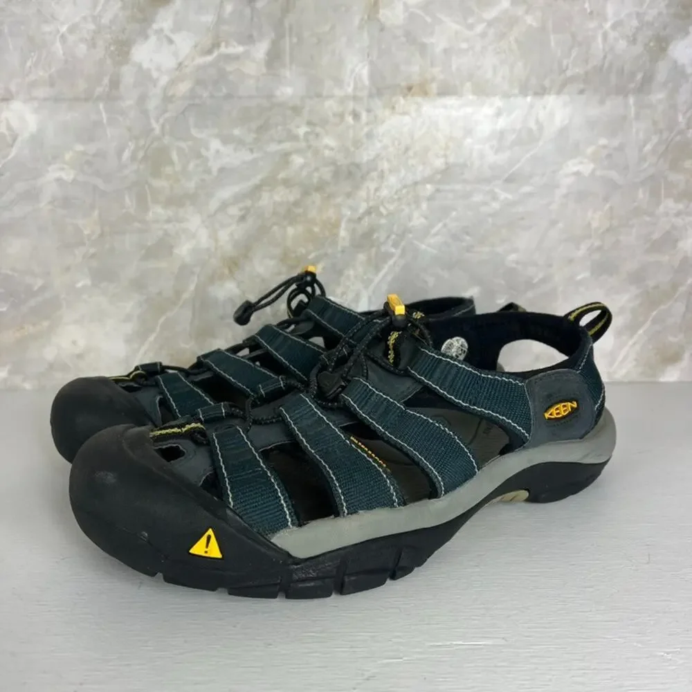 KEEN Newport H2 Navy Medium Grey Sport Sandals Mens Size 11